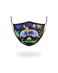 SPRAYGROUND® FACE MASKS ADULT ASTRO PARTY FORM-FITTING FACE MASK
