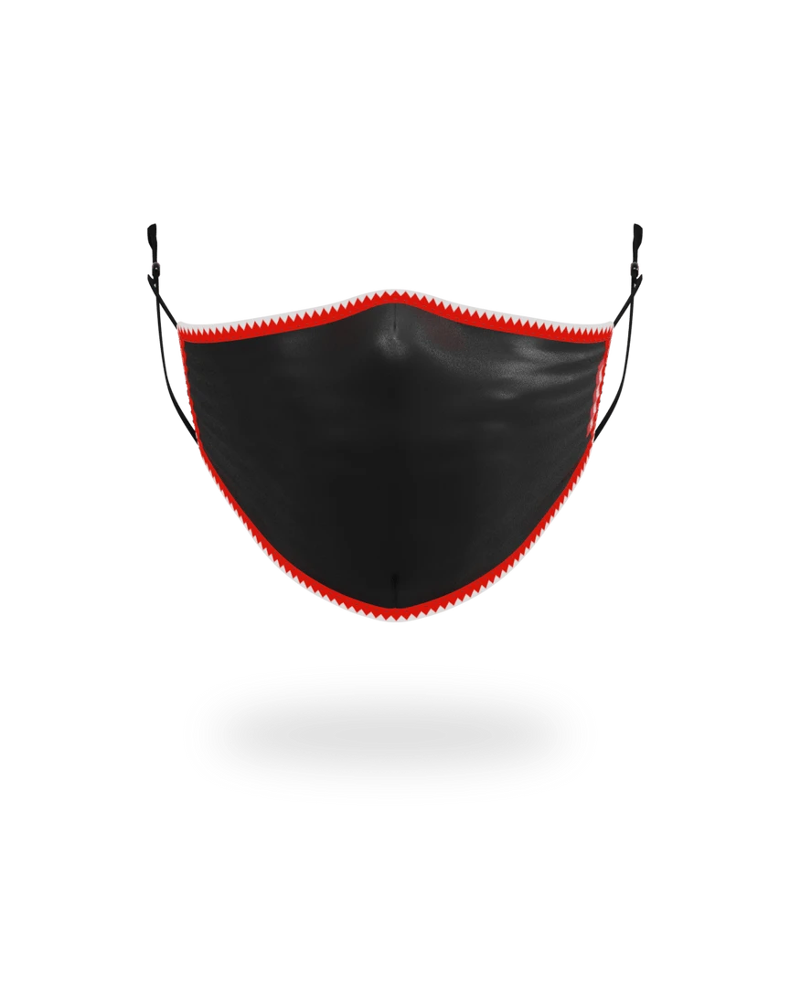 SPRAYGROUND® FACE MASKS ADULT VERTICAL SHARK (BLACK) FORM-FITTING FACE MASK 1 SPRAYGROUND® FACE MASKS ADULT VERTICAL SHARK (BLACK) FORM-FITTING FACE MASK