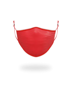 SPRAYGROUND® FACE MASKS ADULT VERTICAL SHARK (RED) FORM-FITTING FACE MASK