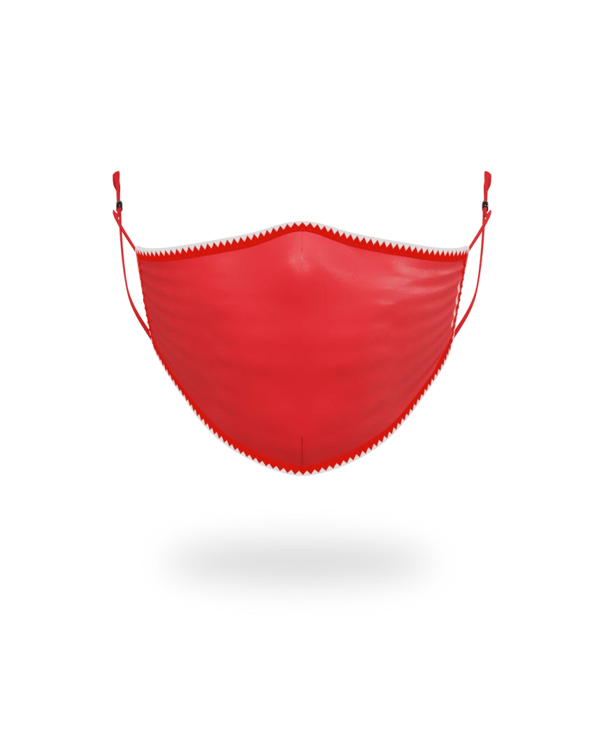 SPRAYGROUND® FACE MASKS ADULT VERTICAL SHARK (RED) FORM-FITTING FACE MASK SPRAYGROUND® FACE MASKS ADULT VERTICAL SHARK (RED) FORM-FITTING FACE MASK