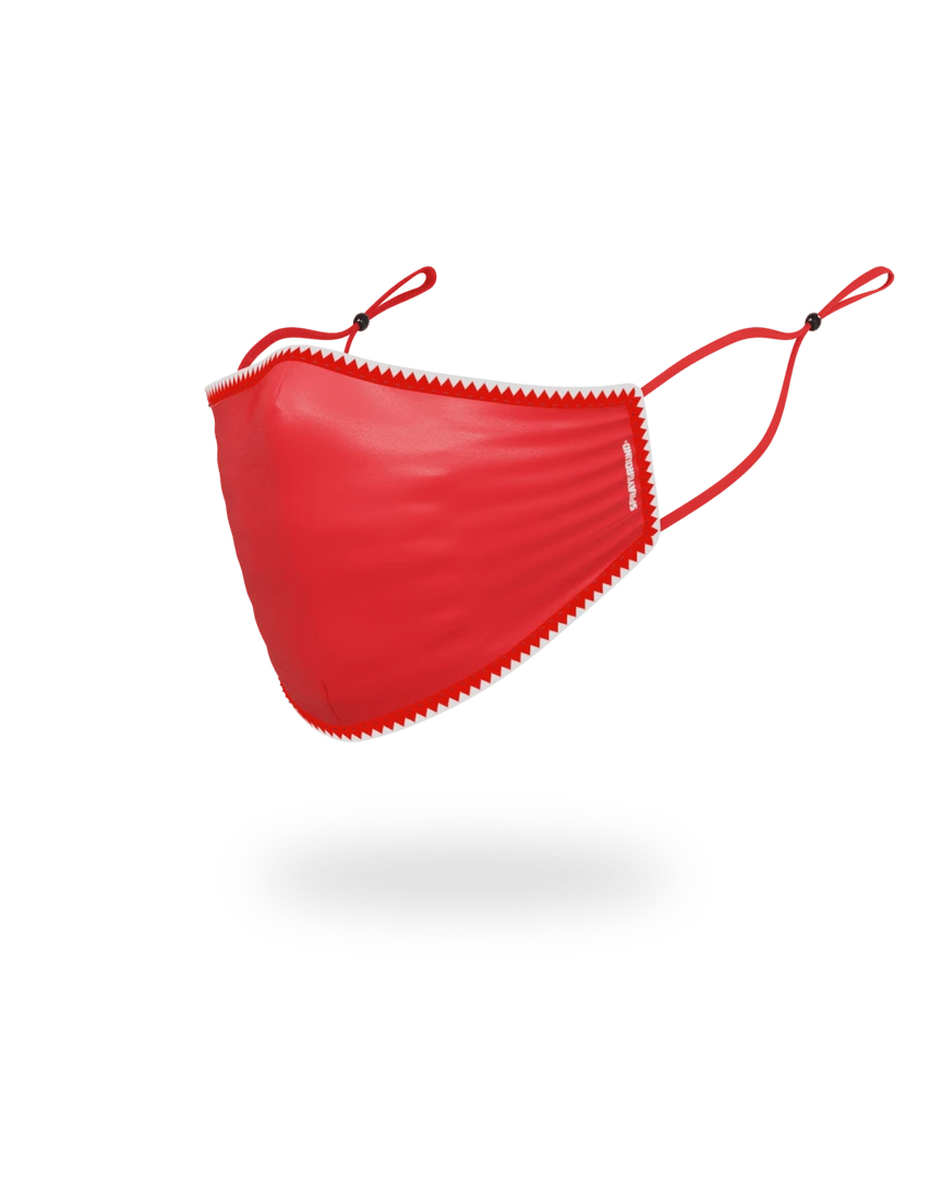 SPRAYGROUND® FACE MASKS ADULT VERTICAL SHARK (RED) FORM-FITTING FACE MASK SPRAYGROUND® FACE MASKS ADULT VERTICAL SHARK (RED) FORM-FITTING FACE MASK