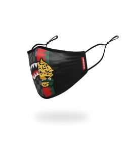 SPRAYGROUND® ADULT SPUCCI SPLIT FORM-FITTING FACE MASK
