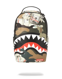 SPRAYGROUND® BACKPACKS CAMO MONEY SHARK