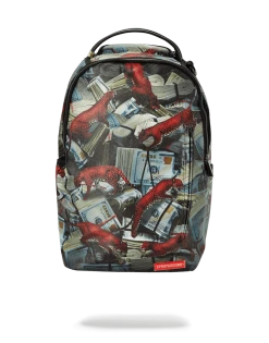 SPRAYGROUND® BACKPACKS RED LEOPARD MONEY