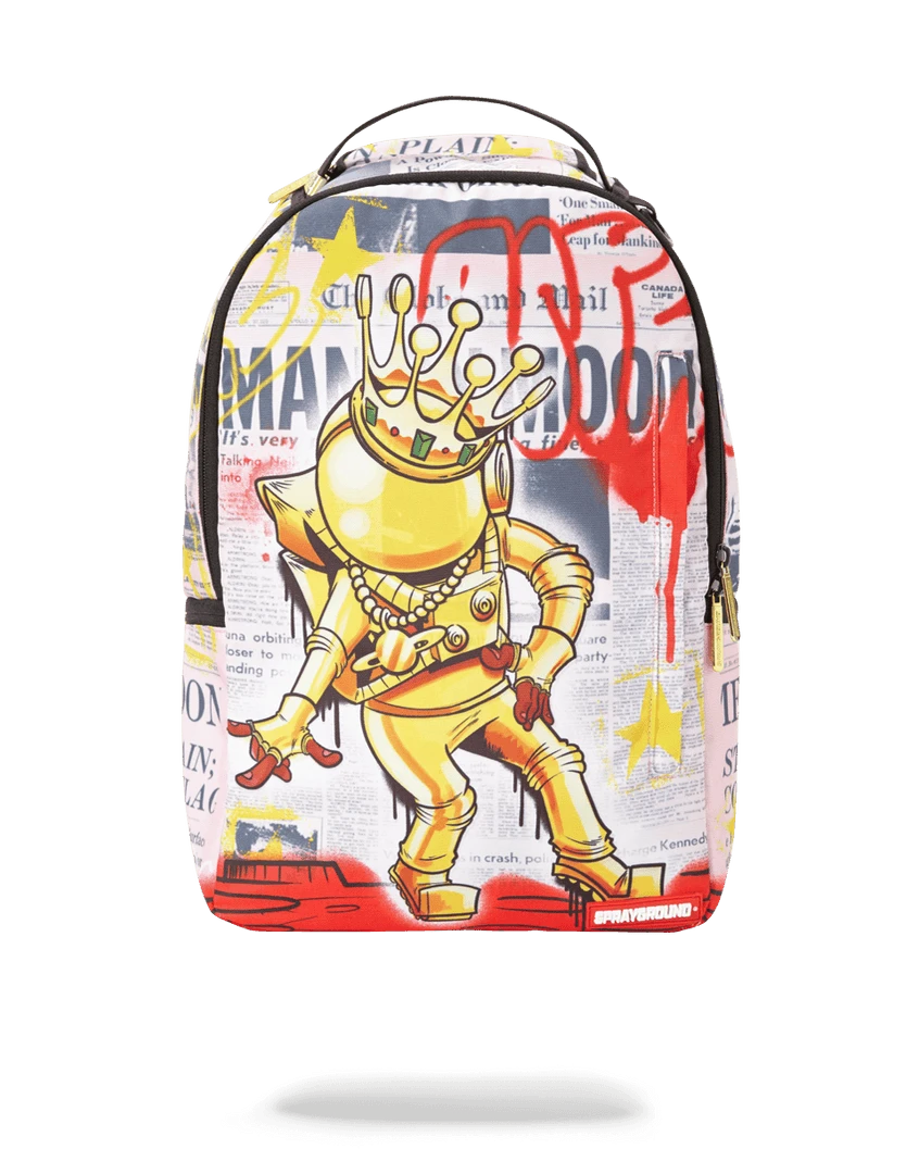 SPRAYGROUND® GOLD ASTRONAUT 1969 MOON WALK 1 SPRAYGROUND® GOLD ASTRONAUT 1969 MOON WALK