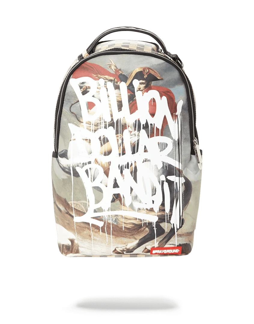 SPRAYGROUND® BILLION DOLLAR BANDIT NAPOLEON BACKPACKS 1 SPRAYGROUND® BILLION DOLLAR BANDIT NAPOLEON BACKPACKS
