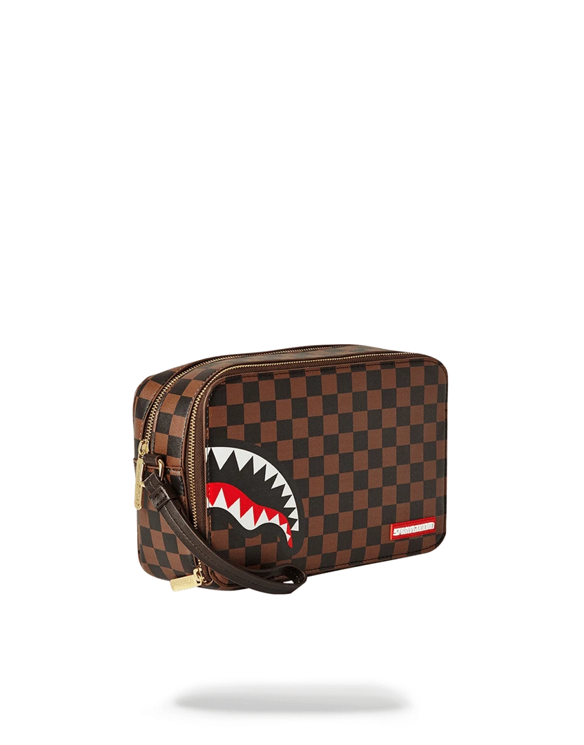 SPRAYGROUND® SHARKS IN PARIS TOILETRY BAG TOILETRIES AKA MONEY BAGS 1 SPRAYGROUND® SHARKS IN PARIS TOILETRY BAG TOILETRIES AKA MONEY BAGS