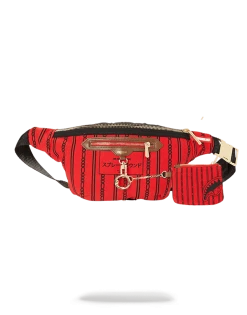 SPRAYGROUND® REVERSE SHARKS IN PARIS CROSSBODY (RED) CROSSBODYS