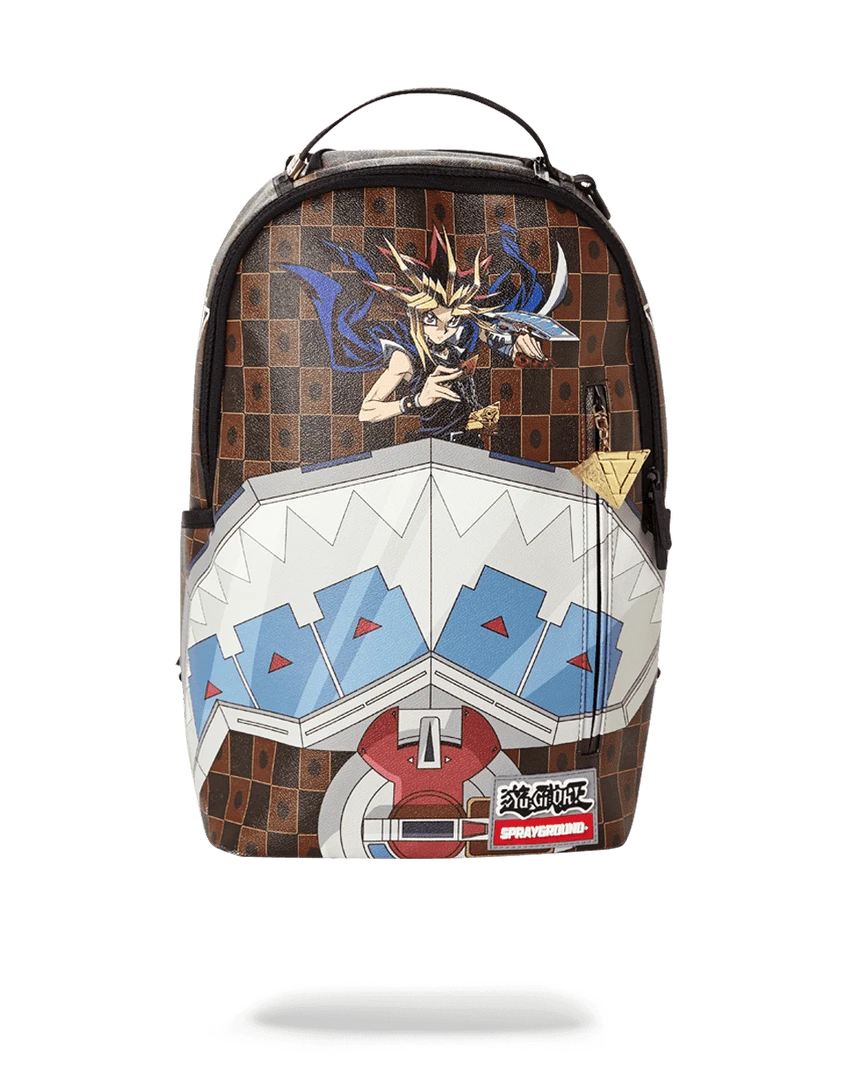 SPRAYGROUND® YU GI OH DUAL DISK SHARK BACKPACKS SPRAYGROUND® YU GI OH DUAL DISK SHARK BACKPACKS