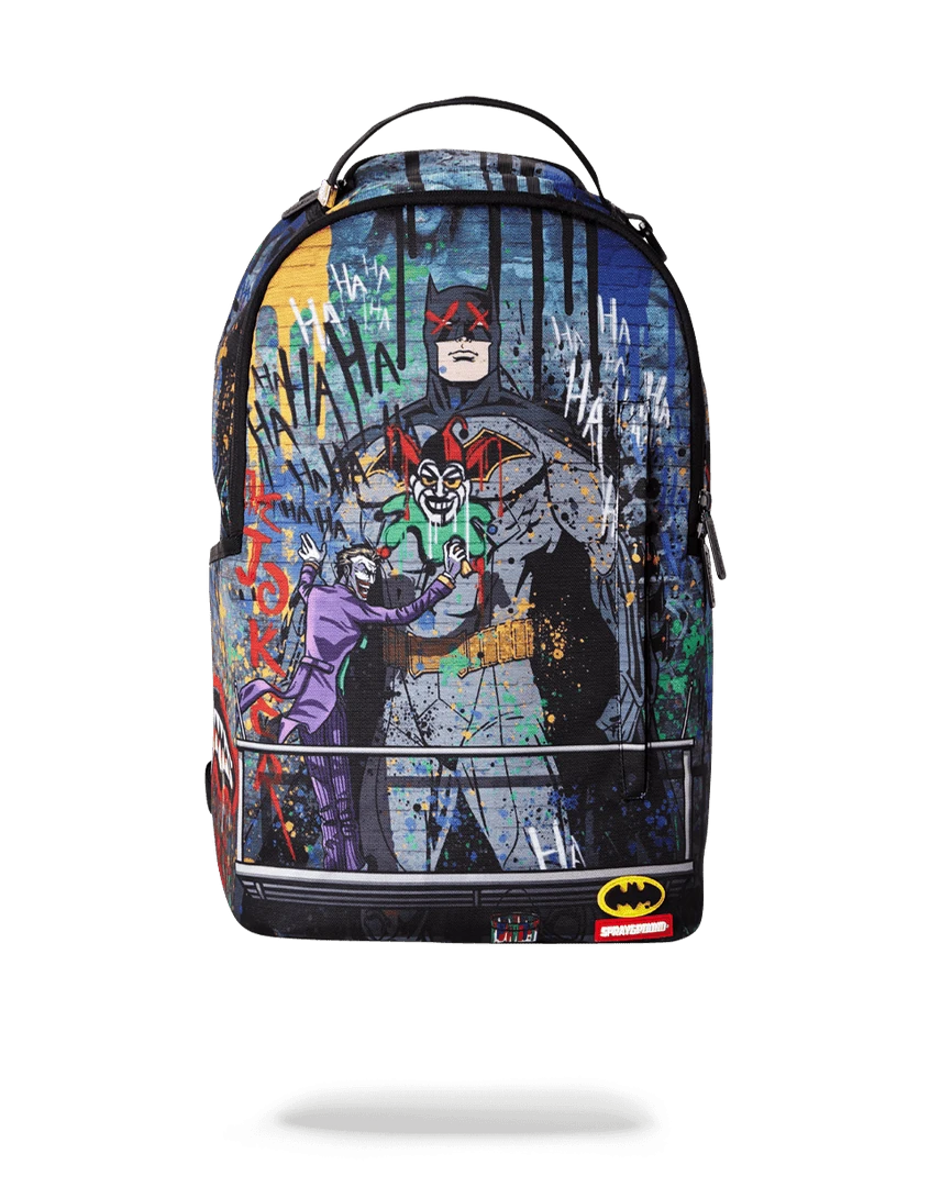 SPRAYGROUND® BACKPACKS BATMAN MURAL BY JOKER 1 SPRAYGROUND® BACKPACKS BATMAN MURAL BY JOKER
