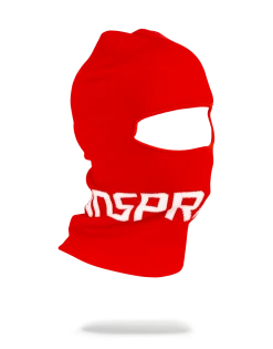 SPRAYGROUND® RED SPRAYGROUND LOGO SKI MASK SKI MASKS