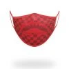 SPRAYGROUND® SHARKS IN PARIS (RED) FORM-FITTING MASK