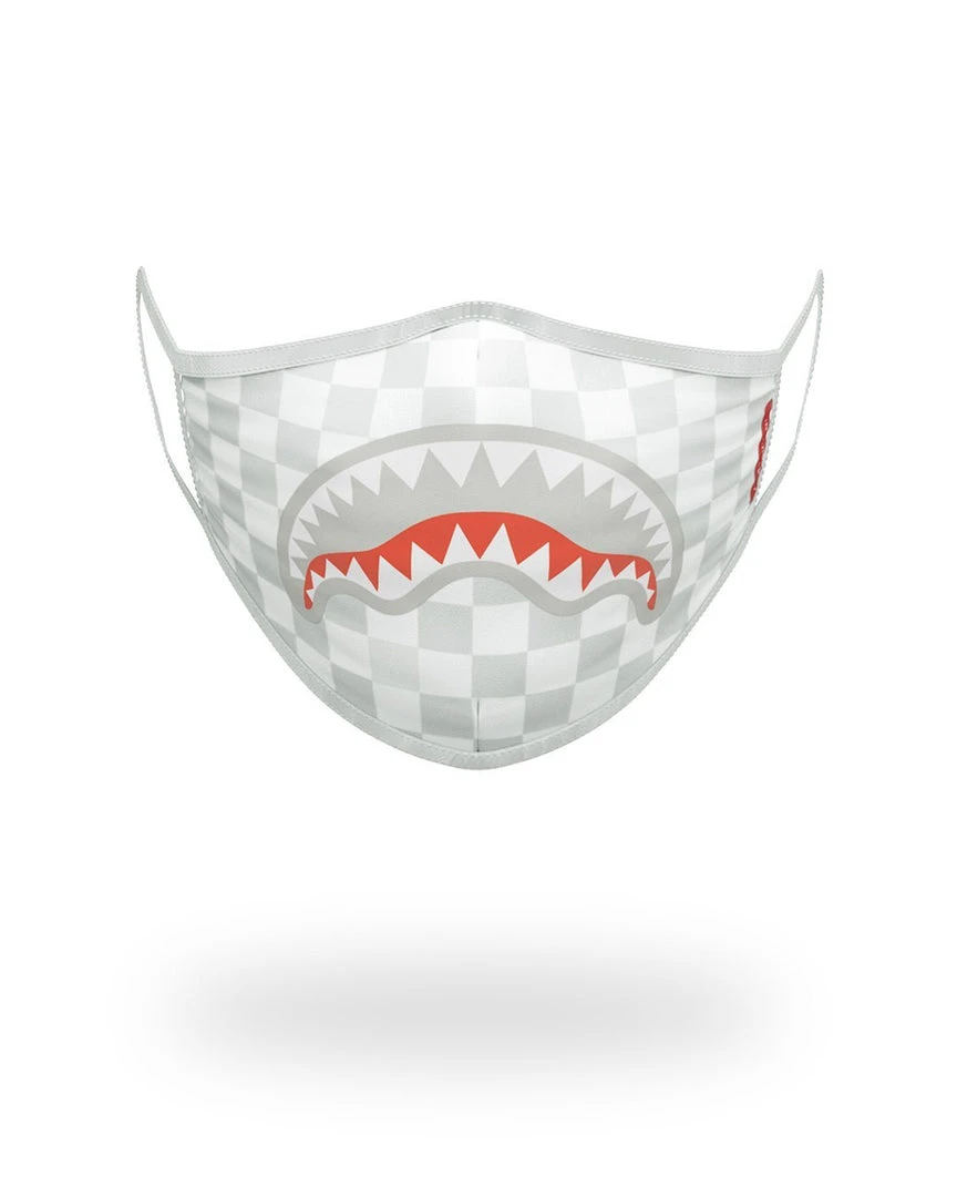 SPRAYGROUND® SHARKS IN PARIS (WHITE) FORM-FITTING MASK 1 SPRAYGROUND® SHARKS IN PARIS (WHITE) FORM-FITTING MASK
