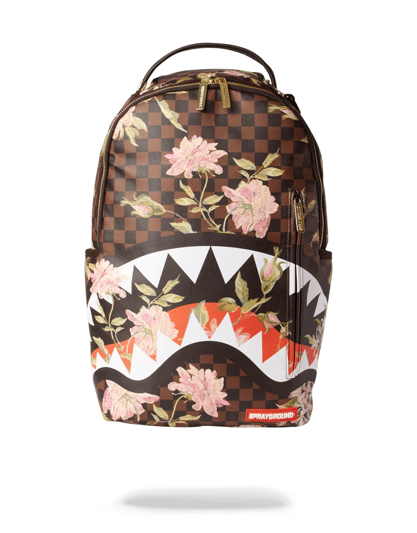 SPRAYGROUND® BAGS SHARKFLOWER DLX BACKPACK SPRAYGROUND® BAGS SHARKFLOWER DLX BACKPACK