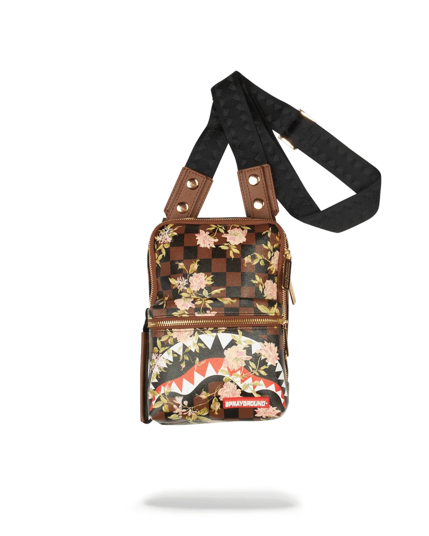 SPRAYGROUND® SHARKFLOWER CROSSBODY SLING 1 SPRAYGROUND® SHARKFLOWER CROSSBODY SLING