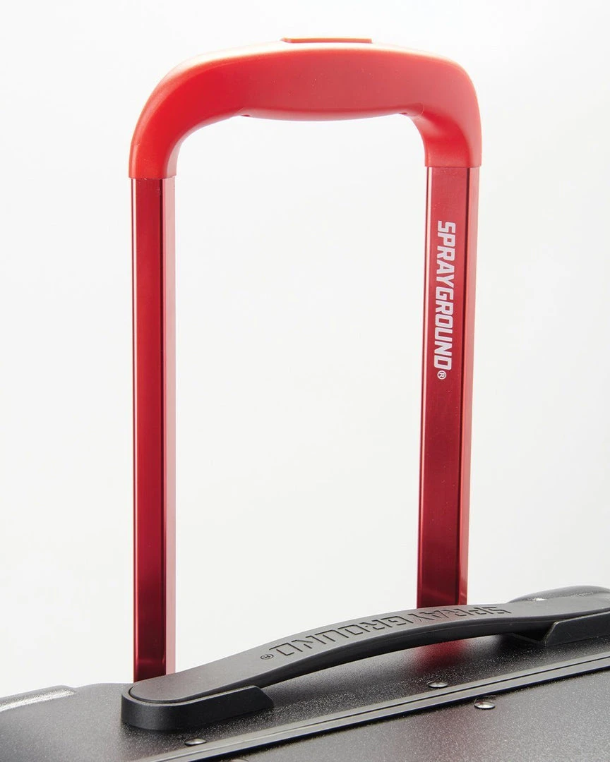 SPRAYGROUND® FULL-SIZE BLACK CARRY-ON RED LUGGAGE BUNDLE LUGGAGE SETS 2 SPRAYGROUND® FULL-SIZE BLACK CARRY-ON RED LUGGAGE BUNDLE LUGGAGE SETS