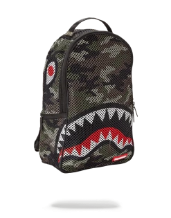 SPRAYGROUND® BACKPACKS CAMO MESH SHARK