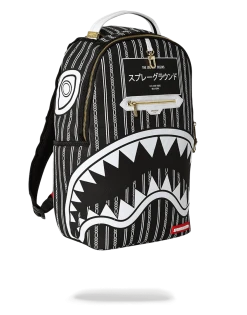 SPRAYGROUND® REVERSE SHARKS IN PARIS (BLACK) BACKPACKS