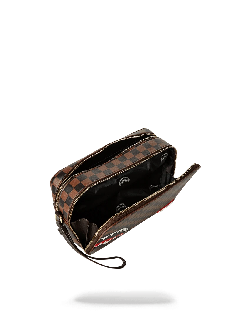 SPRAYGROUND® SHARKS IN PARIS TOILETRY BAG TOILETRIES AKA MONEY BAGS 2 SPRAYGROUND® SHARKS IN PARIS TOILETRY BAG TOILETRIES AKA MONEY BAGS