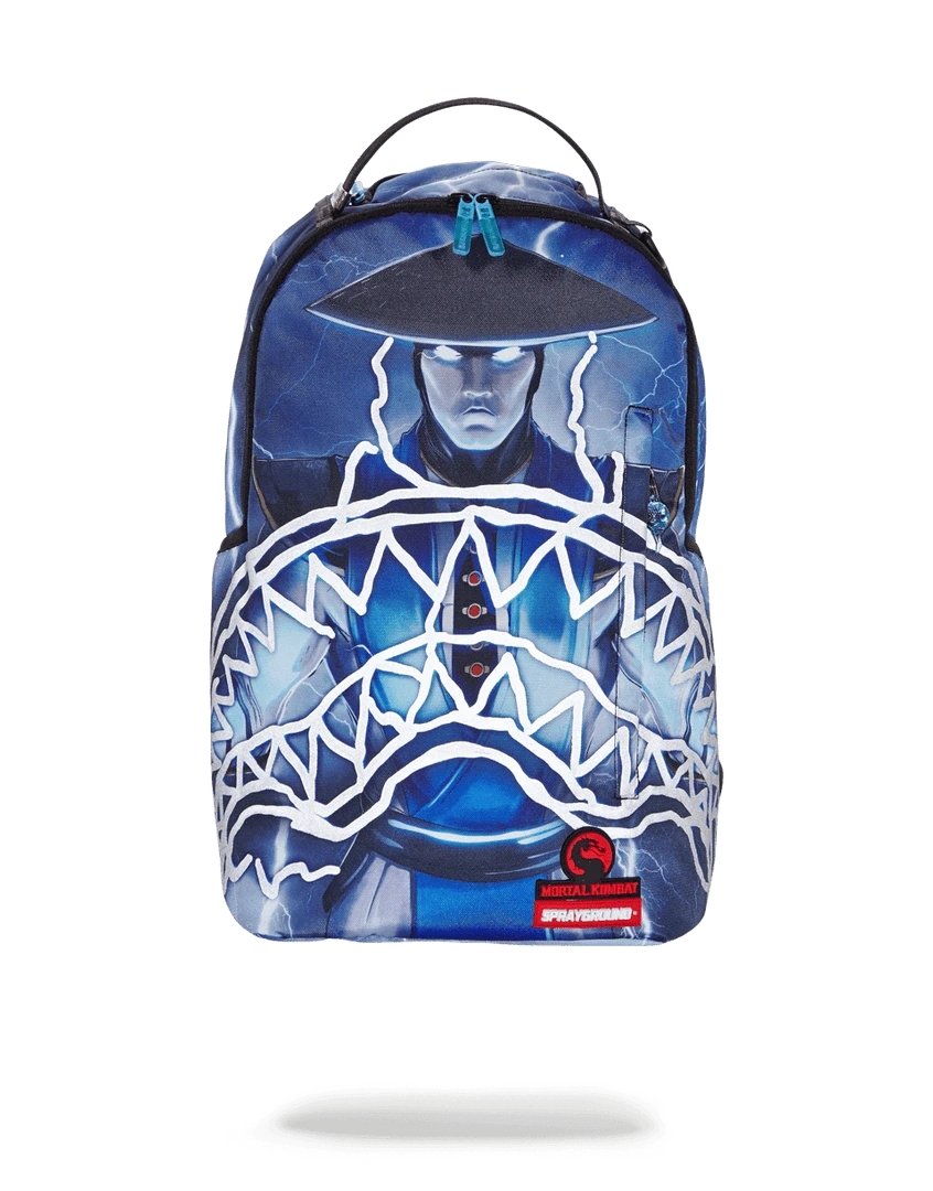 SPRAYGROUND® MORTAL KOMBAT RAIDEN SHARKMOUTH (3M REFLECTIVE) BACKPACKS SPRAYGROUND® MORTAL KOMBAT RAIDEN SHARKMOUTH (3M REFLECTIVE) BACKPACKS