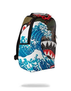 SPRAYGROUND® BACKPACKS CAMOKAWA WAVE SHARK