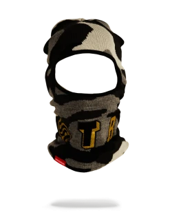 SPRAYGROUND® DESTROY SKI MASK (GOLD CAMO)