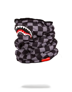 SPRAYGROUND® CHECKERED SHARK NECK WARMER