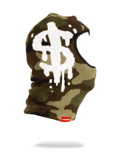 SPRAYGROUND® CAMO MONEY DRIP SKI MASK SKI MASKS