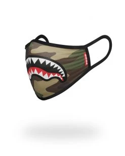 SPRAYGROUND® FACE MASKS CAMO SHARKMOUTH FORM-FITTING MASK