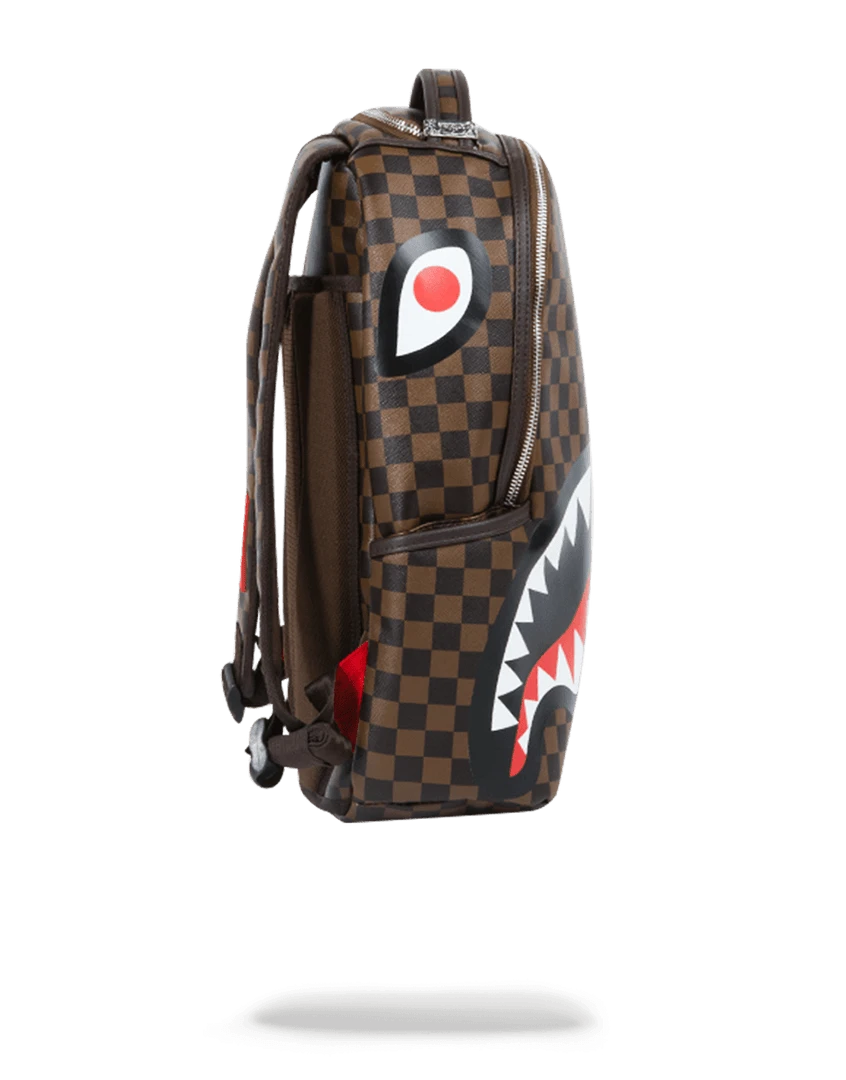 SPRAYGROUND® BACKPACKS SLEEK SHARKS IN PARIS (BROWN) SPRAYGROUND® BACKPACKS SLEEK SHARKS IN PARIS (BROWN)