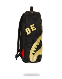 SPRAYGROUND® BACKPACKS DESTROY SHARK (GOLD CAMO)