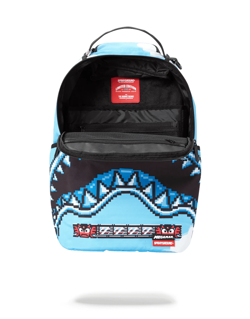 SPRAYGROUND® BACKPACKS MEGA MAN DESTROYER SHARK SPRAYGROUND® BACKPACKS MEGA MAN DESTROYER SHARK