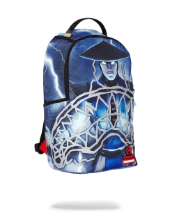 SPRAYGROUND® MORTAL KOMBAT RAIDEN SHARKMOUTH (3M REFLECTIVE) BACKPACKS 2 SPRAYGROUND® MORTAL KOMBAT RAIDEN SHARKMOUTH (3M REFLECTIVE) BACKPACKS