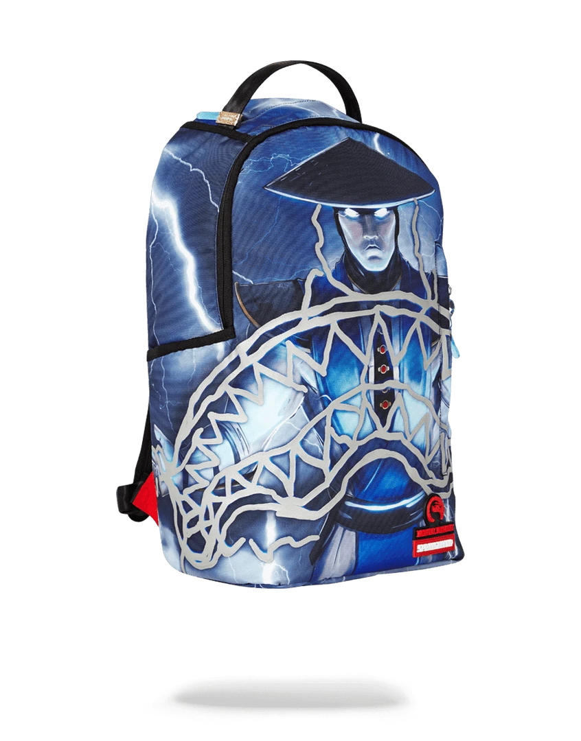 SPRAYGROUND® MORTAL KOMBAT RAIDEN SHARKMOUTH (3M REFLECTIVE) BACKPACKS SPRAYGROUND® MORTAL KOMBAT RAIDEN SHARKMOUTH (3M REFLECTIVE) BACKPACKS