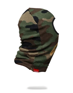 SPRAYGROUND® GOLD KNIT SHARK MOUTH SKI MASK