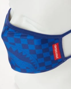SPRAYGROUND® SHARKS IN PARIS (BLUE) FORM-FITTING MASK