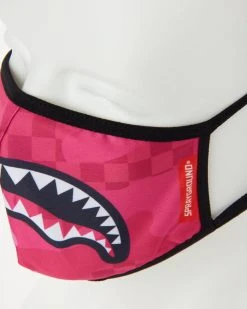 SPRAYGROUND® FACE MASKS PINK ANIME SHARK FORM-FITTING MASK 8 SPRAYGROUND® FACE MASKS PINK ANIME SHARK FORM-FITTING MASK
