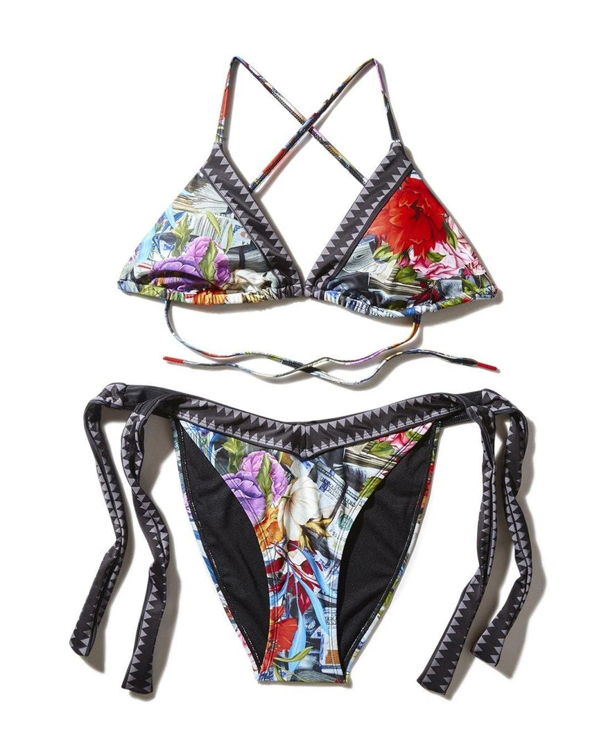 SPRAYGROUND® FLORAL MONEY BIKINI SWIMWEAR 3 SPRAYGROUND® FLORAL MONEY BIKINI SWIMWEAR