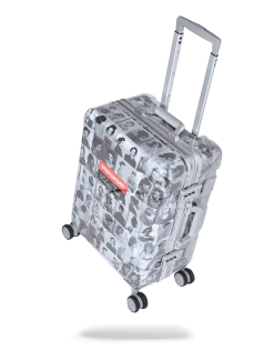 SPRAYGROUND® COLLABS LAQUAN SMITH EMBOSSED CLEAR 3M CARRY-ON 3 SPRAYGROUND® COLLABS LAQUAN SMITH EMBOSSED CLEAR 3M CARRY-ON