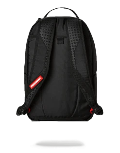 SPRAYGROUND® DOUBLE CARGO SIDE SHARK (BLACK) BACKPACKS