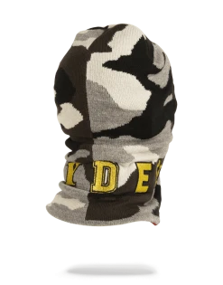 SPRAYGROUND® DESTROY SKI MASK (GOLD CAMO)