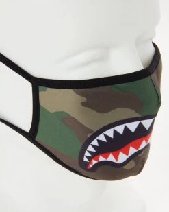 SPRAYGROUND® FACE MASKS CAMO SHARKMOUTH FORM-FITTING MASK 9 SPRAYGROUND® FACE MASKS CAMO SHARKMOUTH FORM-FITTING MASK