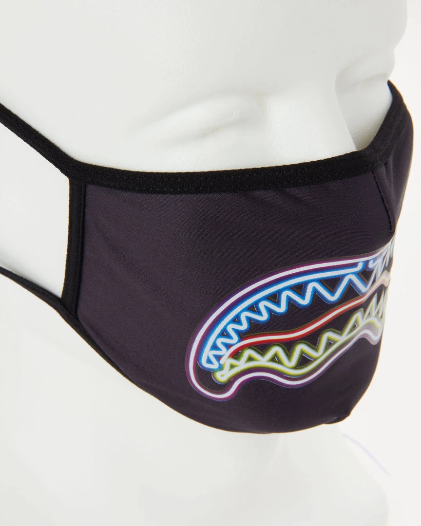 SPRAYGROUND® NEON SHARK FORM-FITTING MASK FACE MASKS 4 SPRAYGROUND® NEON SHARK FORM-FITTING MASK FACE MASKS