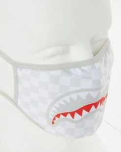SPRAYGROUND® SHARKS IN PARIS (WHITE) FORM-FITTING MASK 9 SPRAYGROUND® SHARKS IN PARIS (WHITE) FORM-FITTING MASK