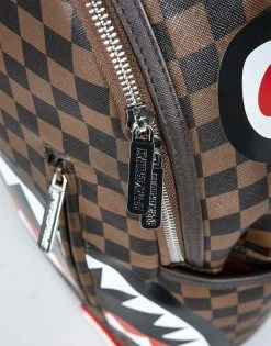 SPRAYGROUND® BACKPACKS SLEEK SHARKS IN PARIS (BROWN) 4 SPRAYGROUND® BACKPACKS SLEEK SHARKS IN PARIS (BROWN)