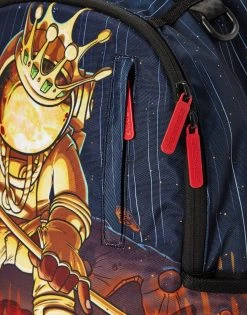 SPRAYGROUND® GOLD ASTRONAUT METEOR SHARK BACKPACKS