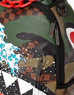 SPRAYGROUND® BACKPACKS CAMOKAWA WAVE SHARK