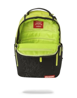 SPRAYGROUND® BACKPACKS GREEN NEON DRIP BACKPACK (ONE OF ONE)