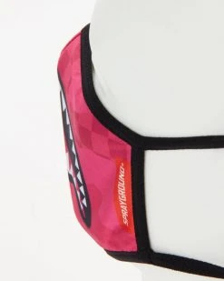 SPRAYGROUND® FACE MASKS PINK ANIME SHARK FORM-FITTING MASK 10 SPRAYGROUND® FACE MASKS PINK ANIME SHARK FORM-FITTING MASK