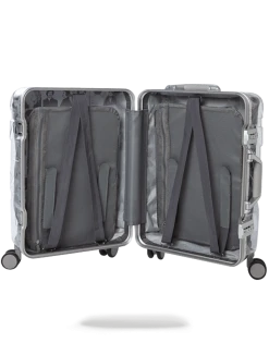 SPRAYGROUND® COLLABS LAQUAN SMITH EMBOSSED CLEAR 3M CARRY-ON 5 SPRAYGROUND® COLLABS LAQUAN SMITH EMBOSSED CLEAR 3M CARRY-ON